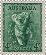 Koala Stamp